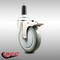Service Caster 5 Inch 316SS Gray Poly Swivel 1 Inch Expanding Stem Caster Lock Brake SCC SCC-SS316TTLEX20S514-PPUB-1 - alternate 2